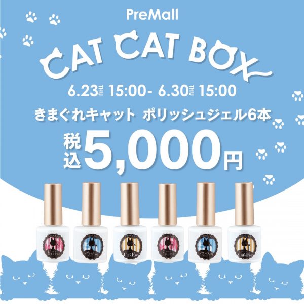 【6/23(木)15:00～】きまぐれキャット(白ボトル)よりどり６本5000円！CATCATBOX開催！