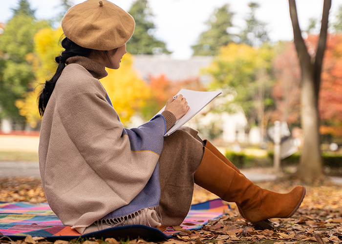 紅葉ネイルで秋のサロン提案に彩りを添えて♡