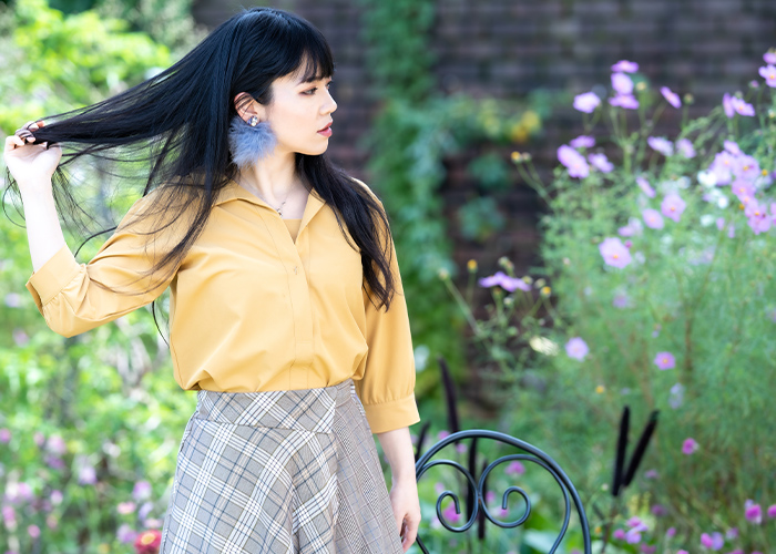 この秋冬、アーガイルネイルで大人の上品さを演出して