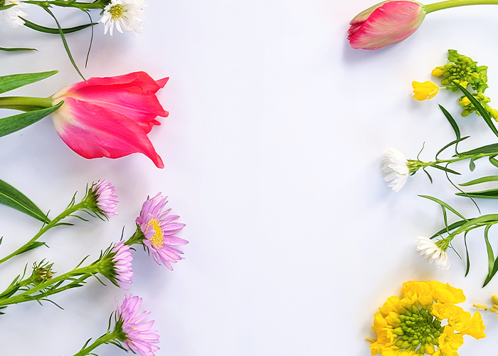 花の向きや位置で変わる♪印象のコントロール術