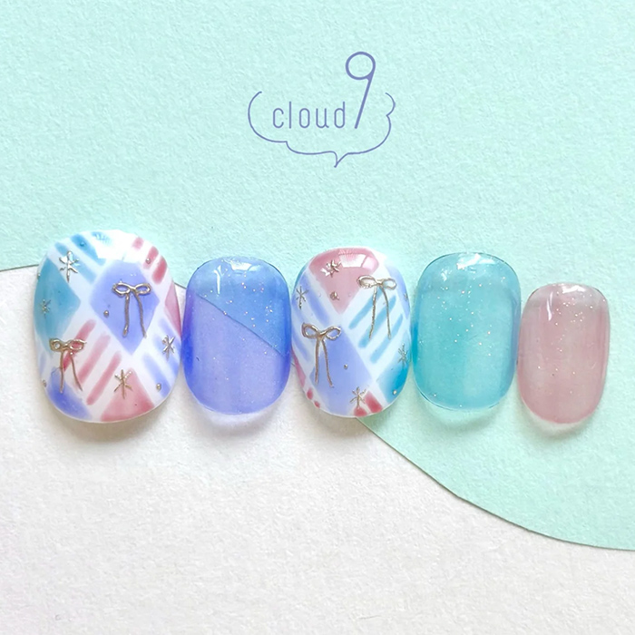 ⑤カラフルに楽しむ♪春のサーカスネイル