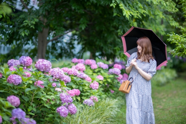 紫陽花ネイルで梅雨の手元に好きな彩りを添えよう♪